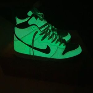 Sure rare Nike dunks glow in dark